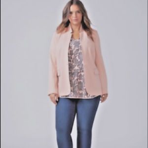 Lane bryant Pink Blazer size 20